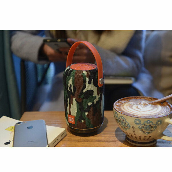 Outdoor portable bluetooth subwoofer (camouflage)