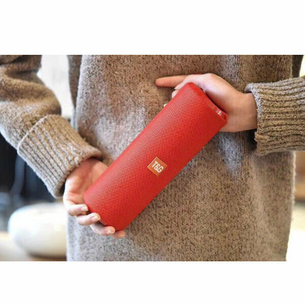 Fabric bluetooth subwoofer (red)