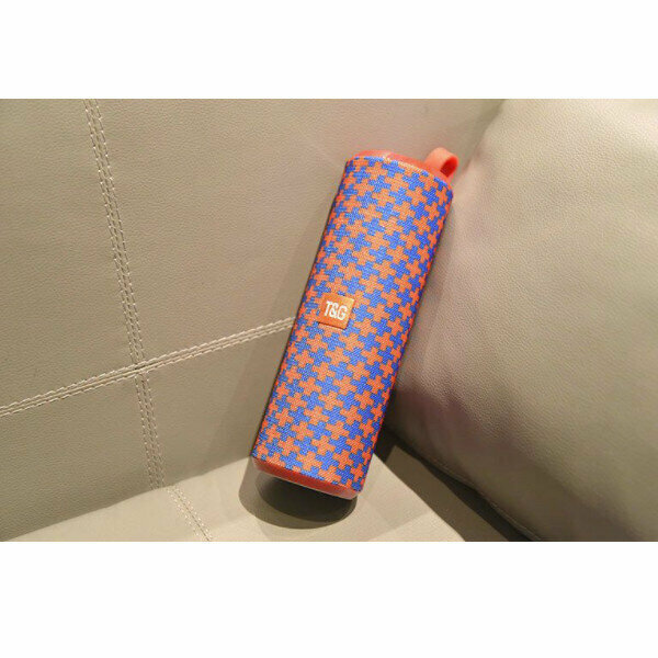 Fabric bluetooth subwoofer (cross red)