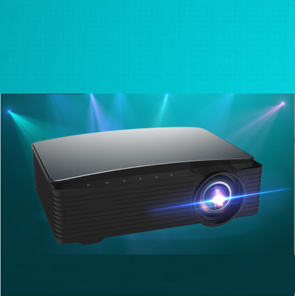 YG670 Office Training Projector Home Portable Micro Phone HD Smart wifi Projector (YG670 Smart wifi Android Version)
