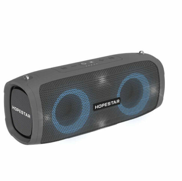 Colorful flashing bluetooth subwoofer (gray)