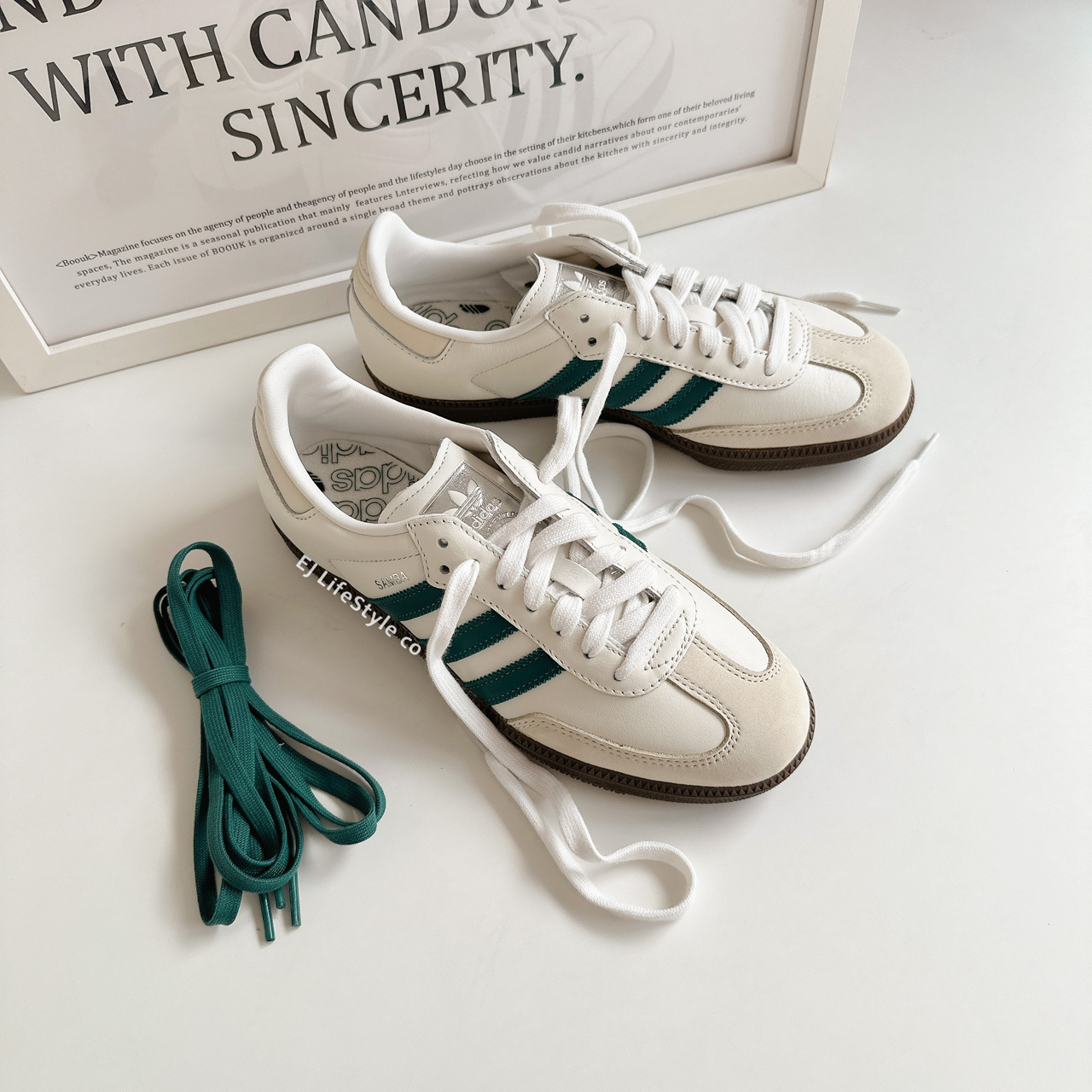 ADIDAS SAMBA OG 奶油碧綠 白綠 湖水綠 藍綠 墨綠 焦糖底 女鞋 IG1963 / 預購