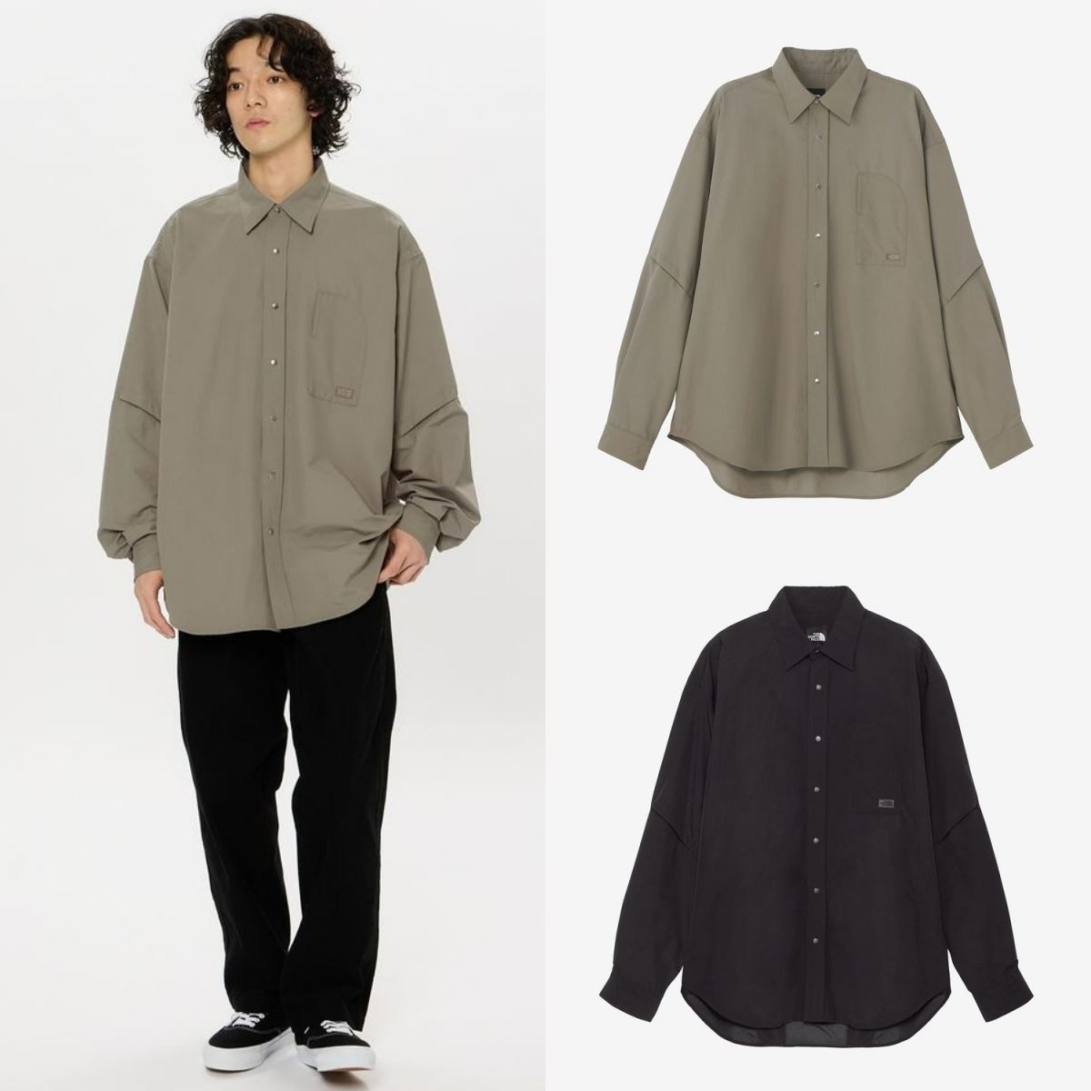 預購┃日本 THE NORTH FACE L/S Enride Shirt 尼龍 長袖 襯衫
