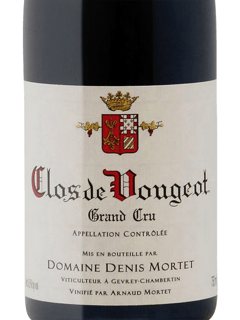 Denis Mortet Clos de Vougeot Grand Cru 2022