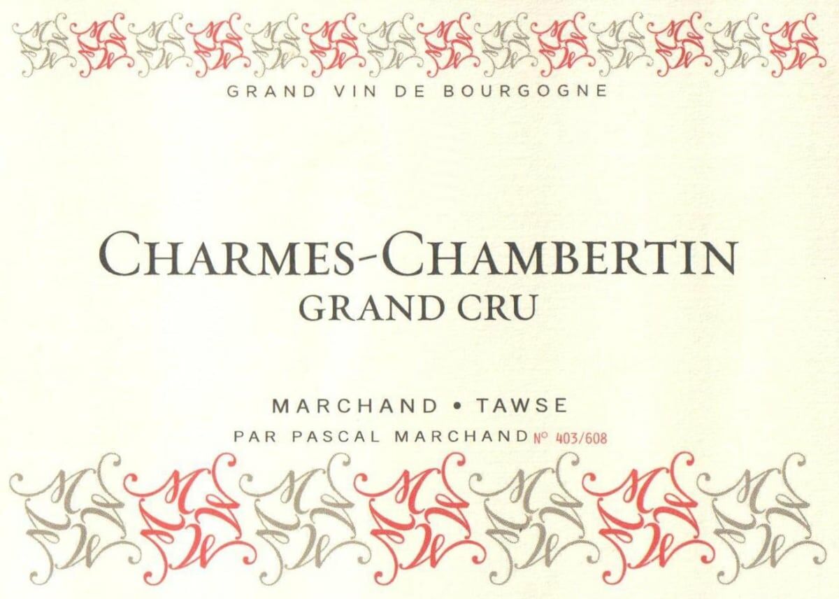 Marchand Tawse Charmes Chambertin Grand Cru 2021 (BH94)