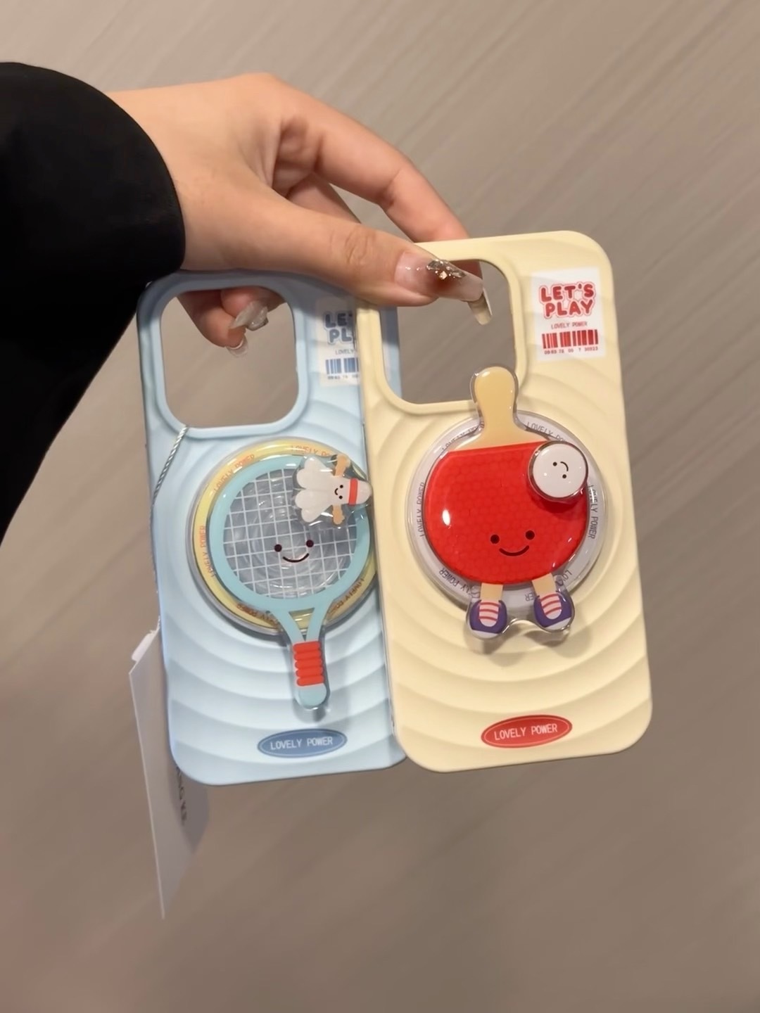 【現貨】波漾紋 旋轉磁吸支架 手機殼 羽毛球 乒乓球拍 適用iPhone16 15 14 13 12 Pro Max 手機殼 磁吸