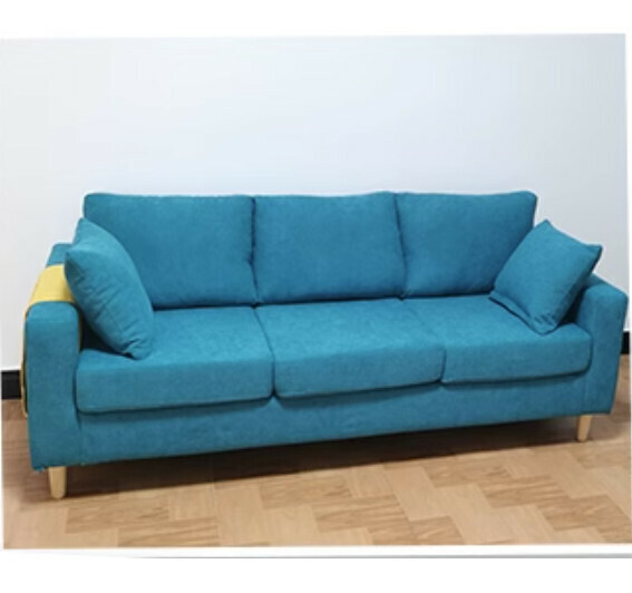 Popular fabric sofa [multiple colors available] (200cm for three adults (please contact customer service to confirm the delivery color after placing the order)