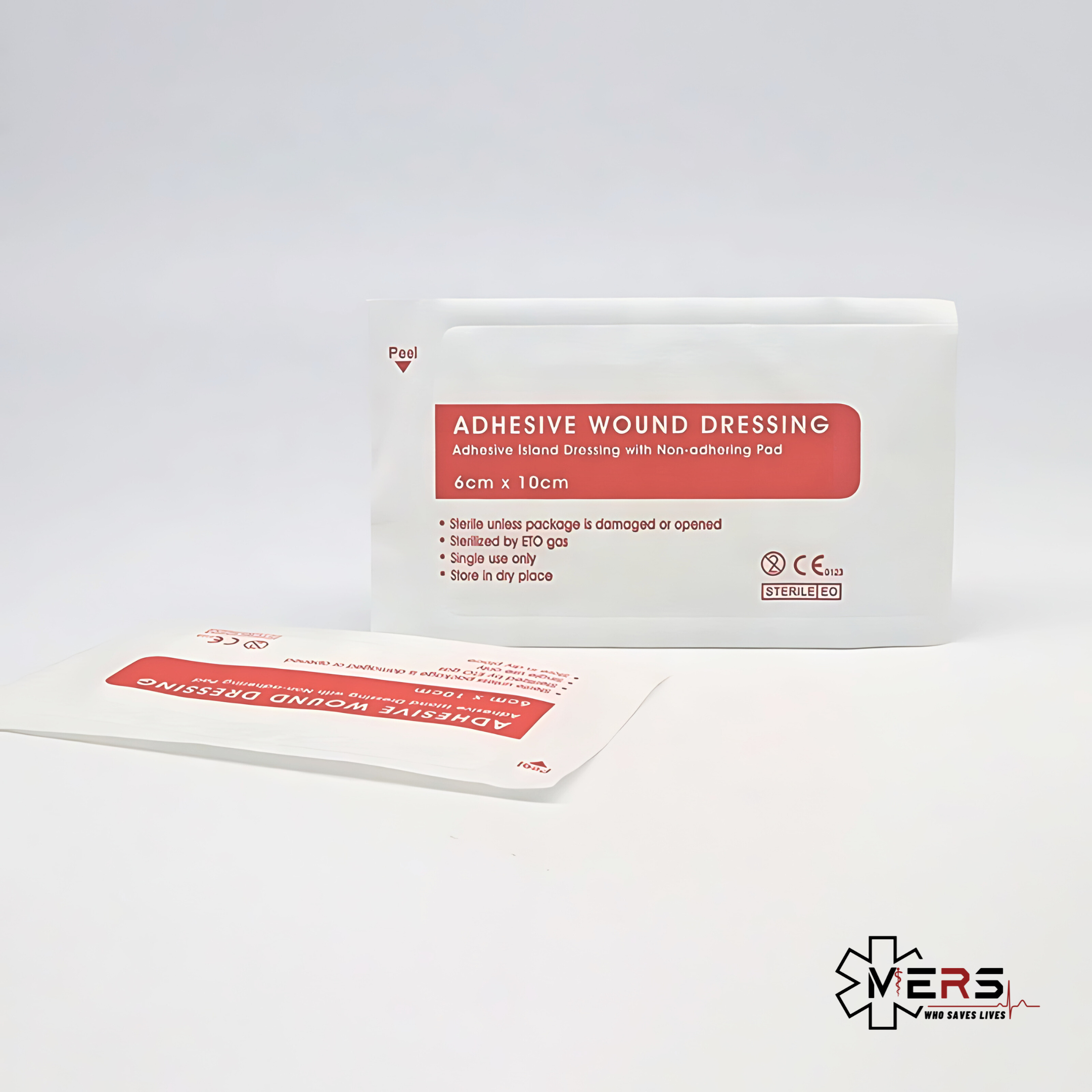 傷口敷料貼 (6cm x 10cm, 無菌)