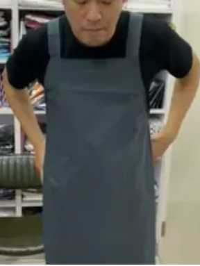 無口袋深灰工作服