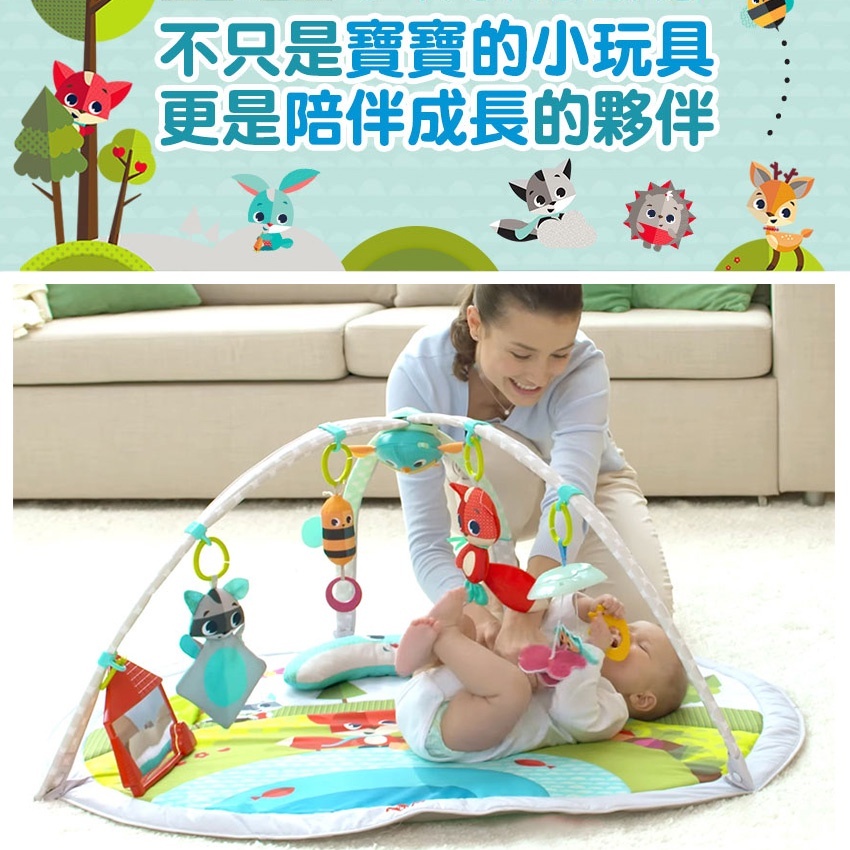 【美國Tiny Love】嬰幼兒健力架遊戲墊