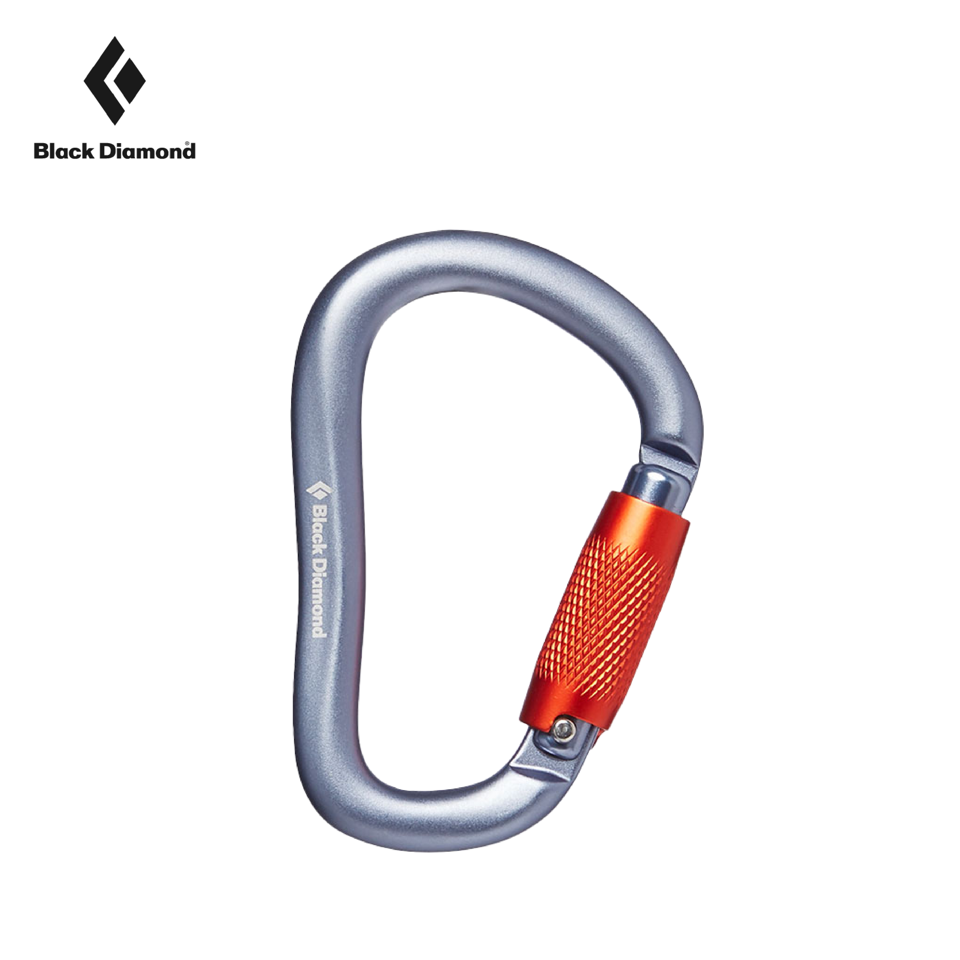 Black Diamond 美國 ROCKLOCK TWISTLOCK 帶鎖鉤環 (灰) 79BD210258