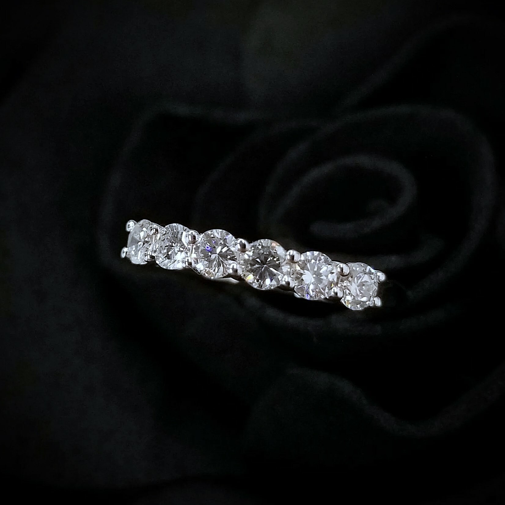 18K White Gold 0.53ct Diamond Ring