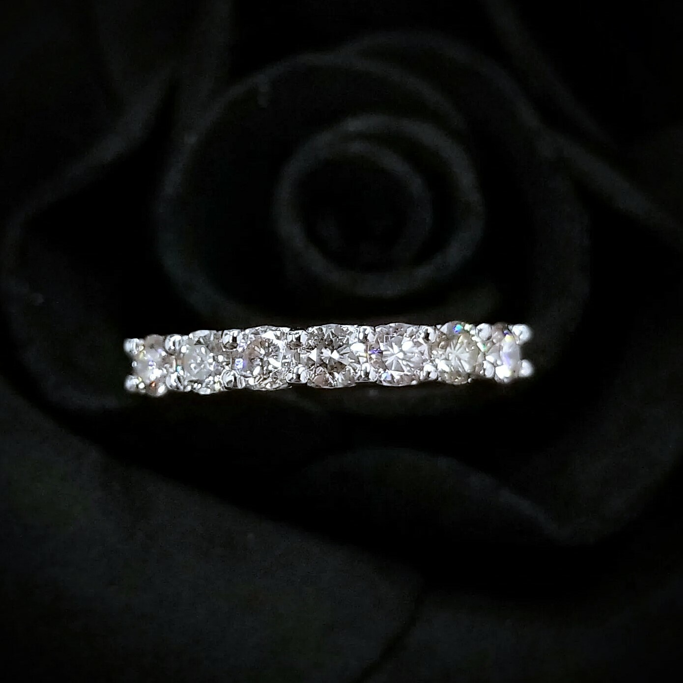 18K White Gold 0.65ct Diamond Ring