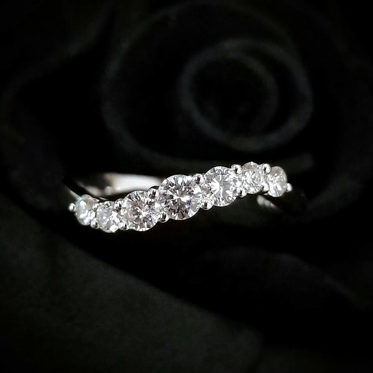 18K White Gold 0.36ct Diamond Ring