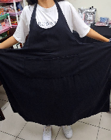 韓版套頭工作服