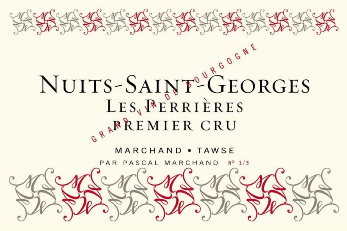 Marchand Tawse Nuits Saint Georges 1er Cru Les Perrieres 2021