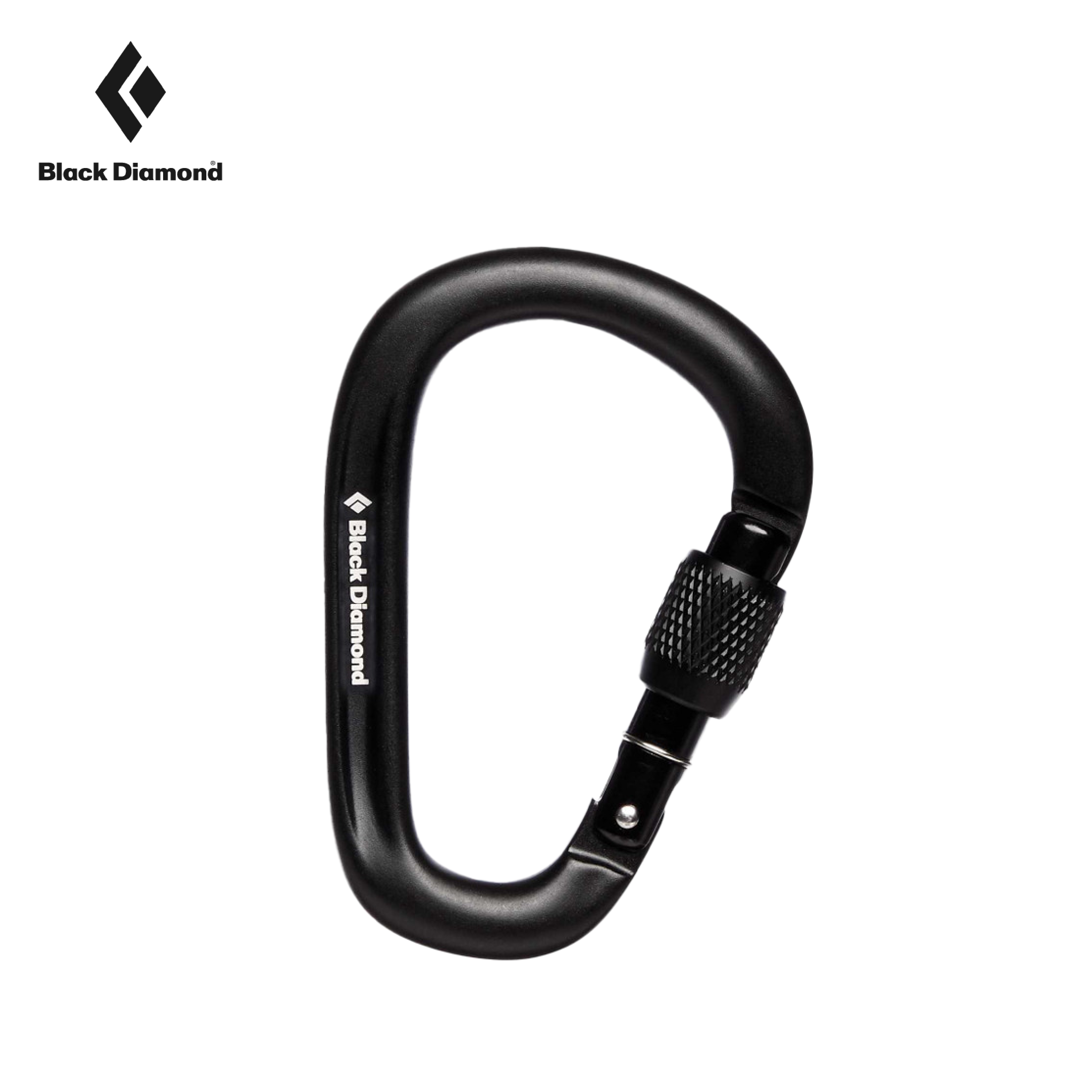 Black Diamond 美國 PEARLOCK SCREWGATE CARABINER 帶鎖鉤環 (2色) 保險鉤環/鑰匙圈/攀岩/露營 79BD381134