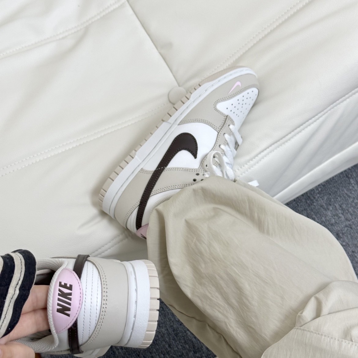 Nike Dunk Low Neapolitan 莓果粉 燕麥奶 白粉棕 女鞋 HF9990-100