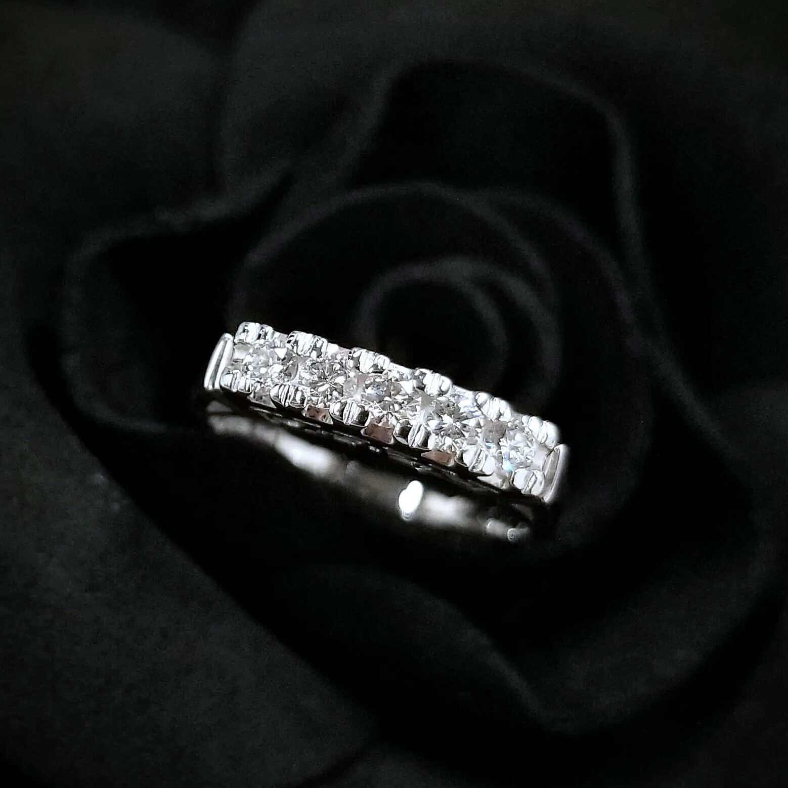PT900 0.31ct Diamond Ring