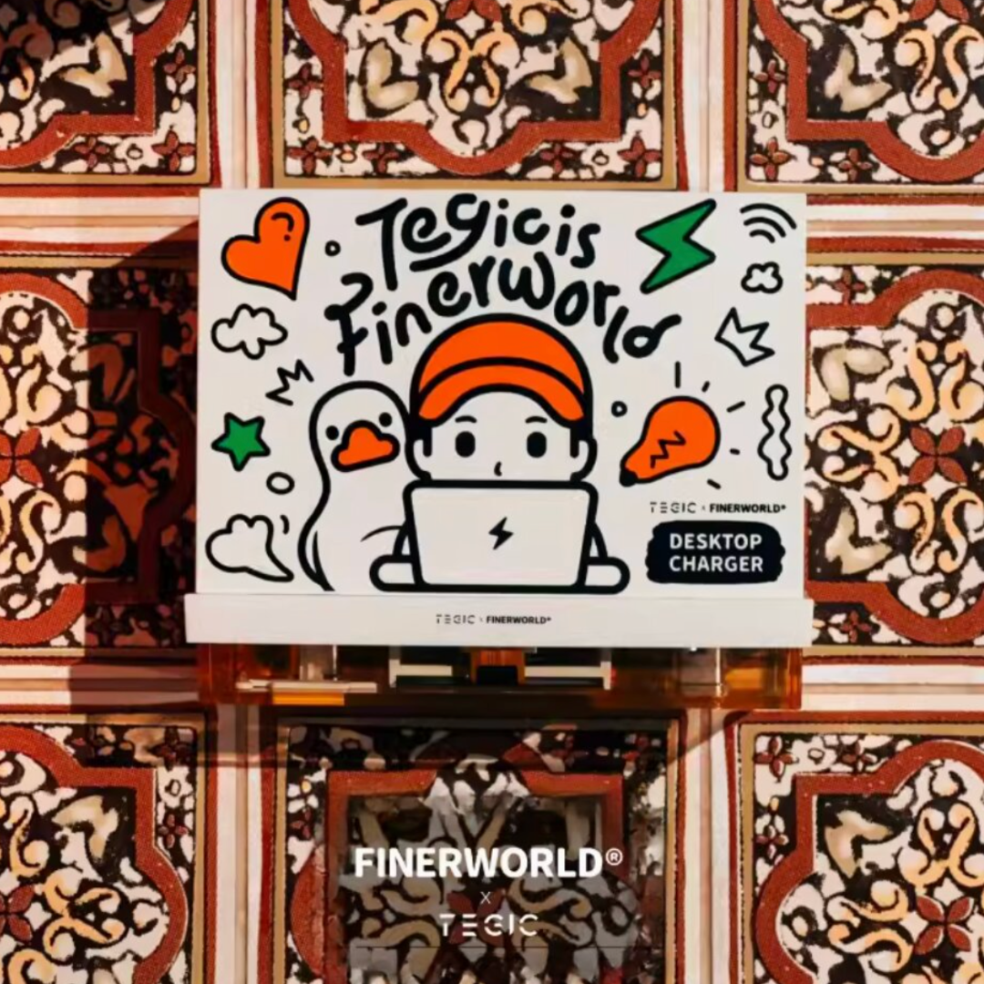 TEGIC X  FINERWORLD(文青風格) QUICKBEE 130W 桌面電源插座