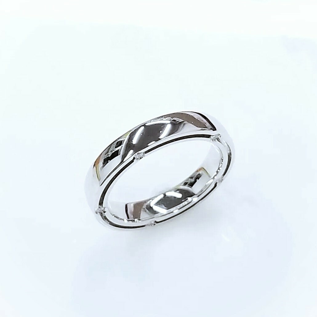 18K White Gold 0.20ct Diamond Ring