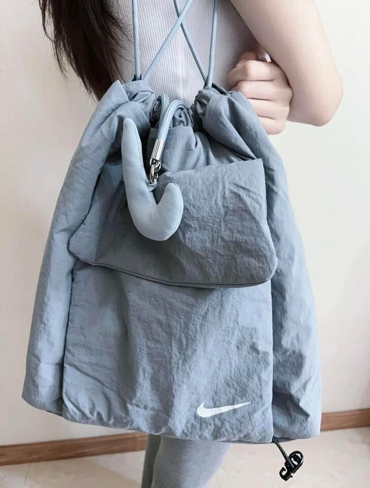 <現貨>Nike 超美霧藍 澎澎 瑜珈包  運動包 肩背/後背包