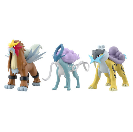 Bandai Pokemon Scale World 城都地區 炎帝&水君&雷公Set