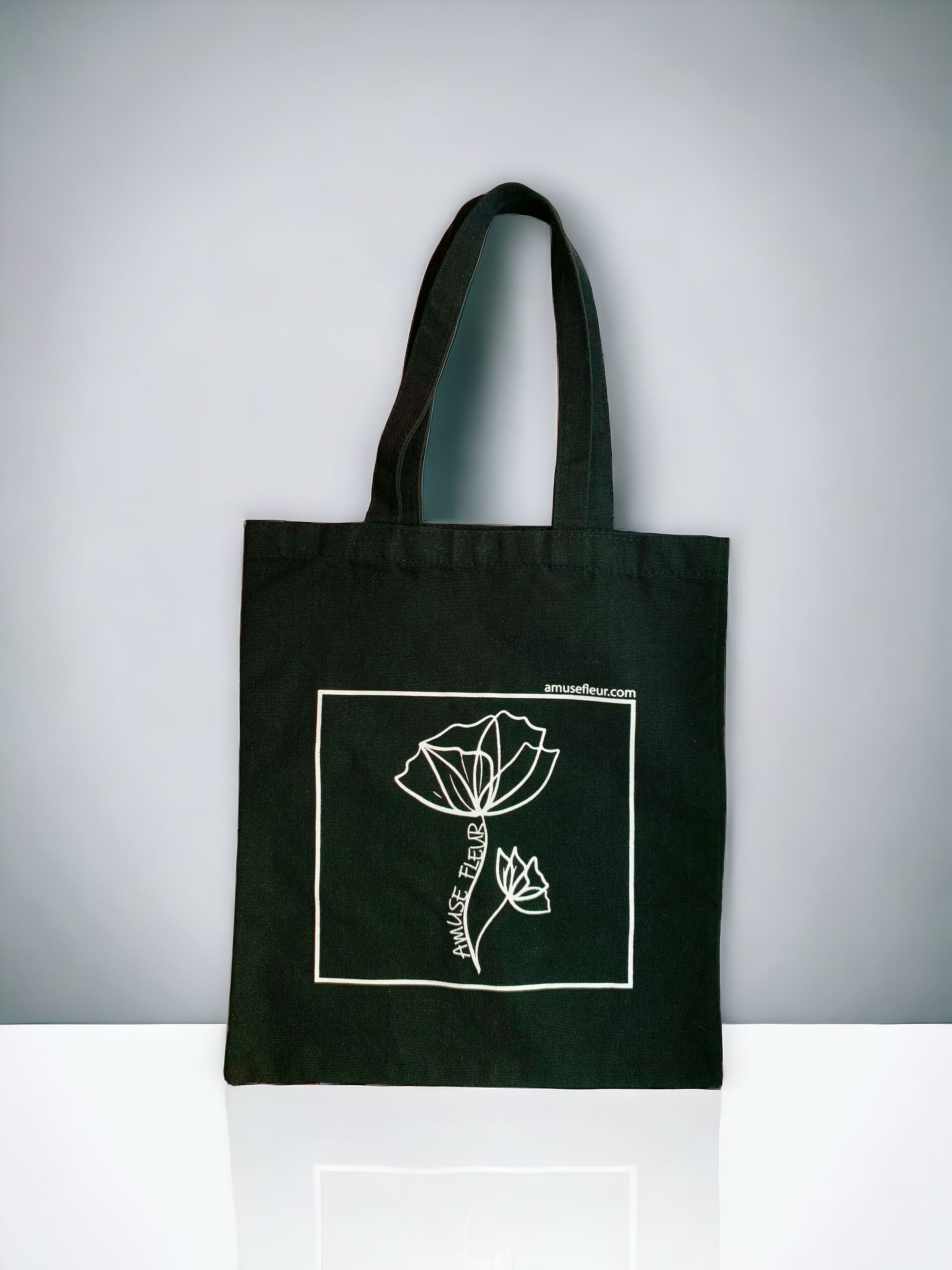 Amuse Fleur Classic Tote Bag, Black