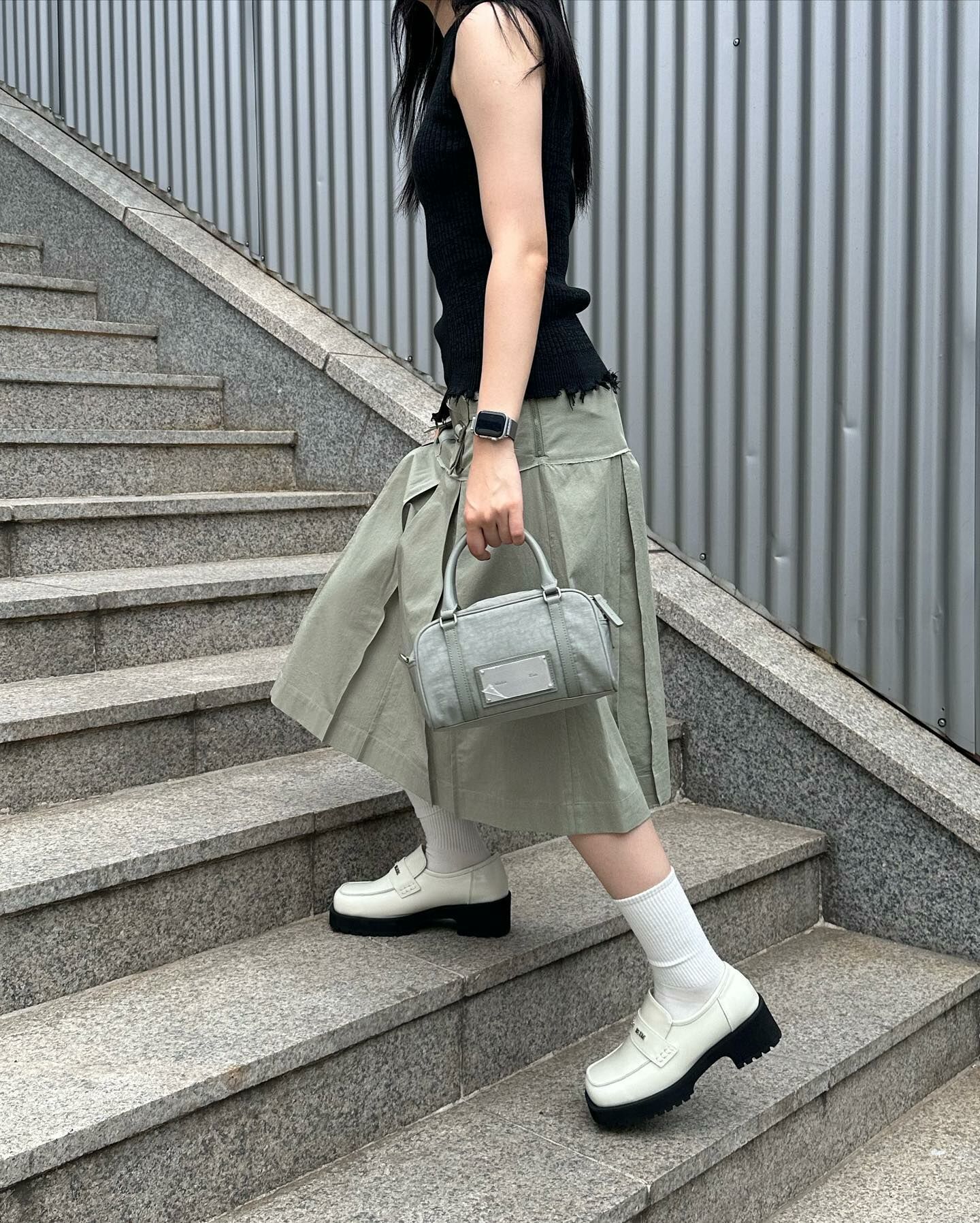 MATIN KIM スポーティ トートバッグ(全6色) BABY SPORTY TOTE