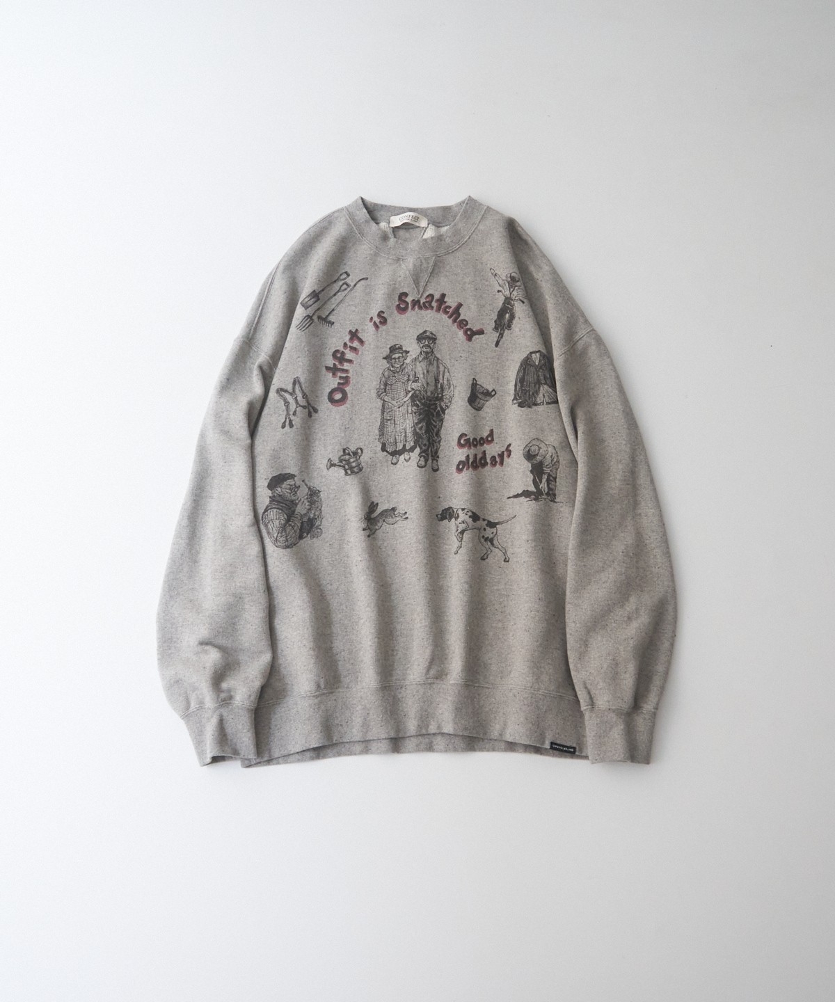 nest robe UpcycleLino プルオーバー IMPISHスウェット nest robe