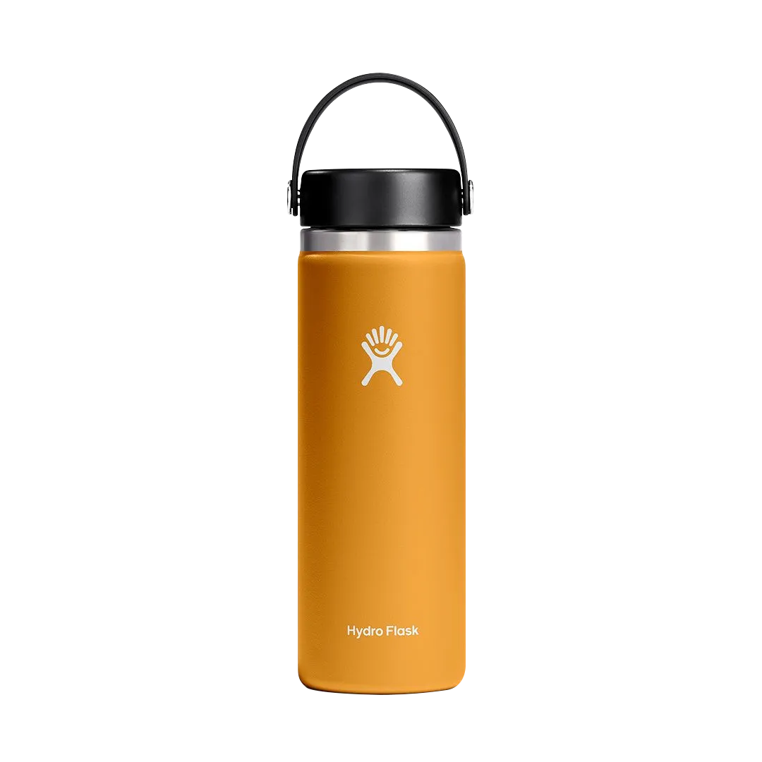 Hydro Flask 美國 20oz 寬口真空保溫鋼瓶 化石棕色 52HF20BTS162