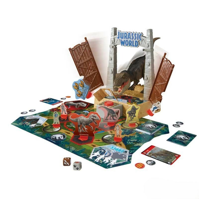 EG07514 侏羅紀世界暴龍逃脫桌遊樂