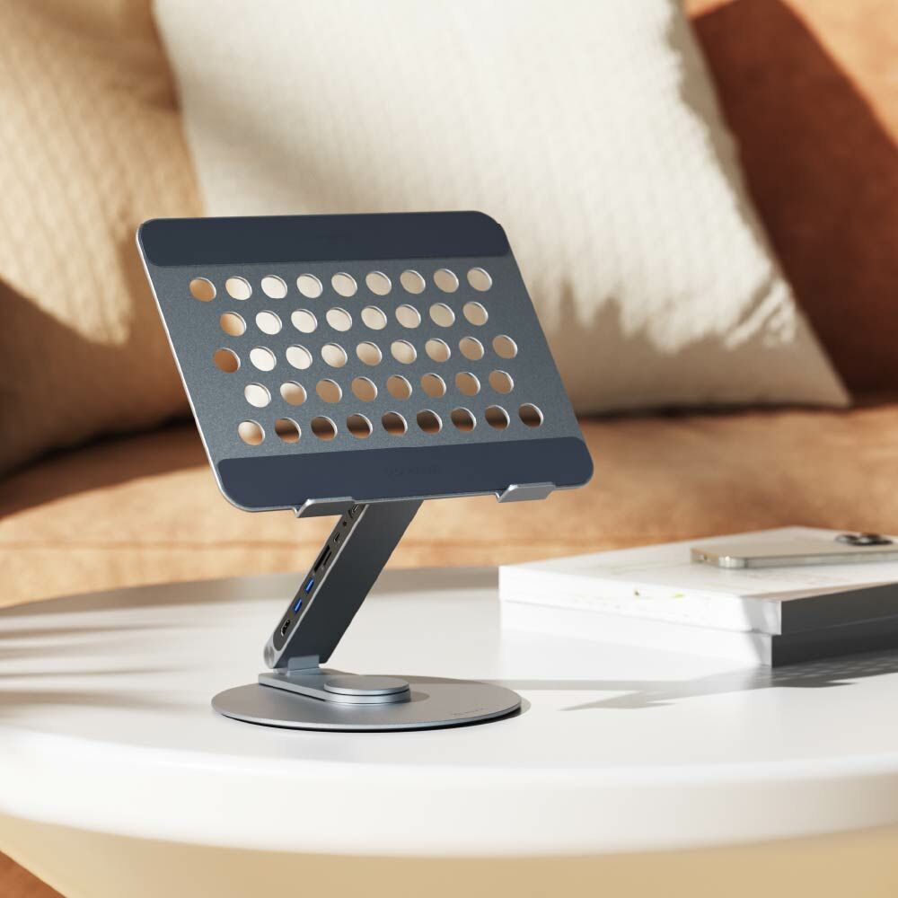 Hub 360 USB-C 8-in-1 Aluminum Foldable Stand Hub