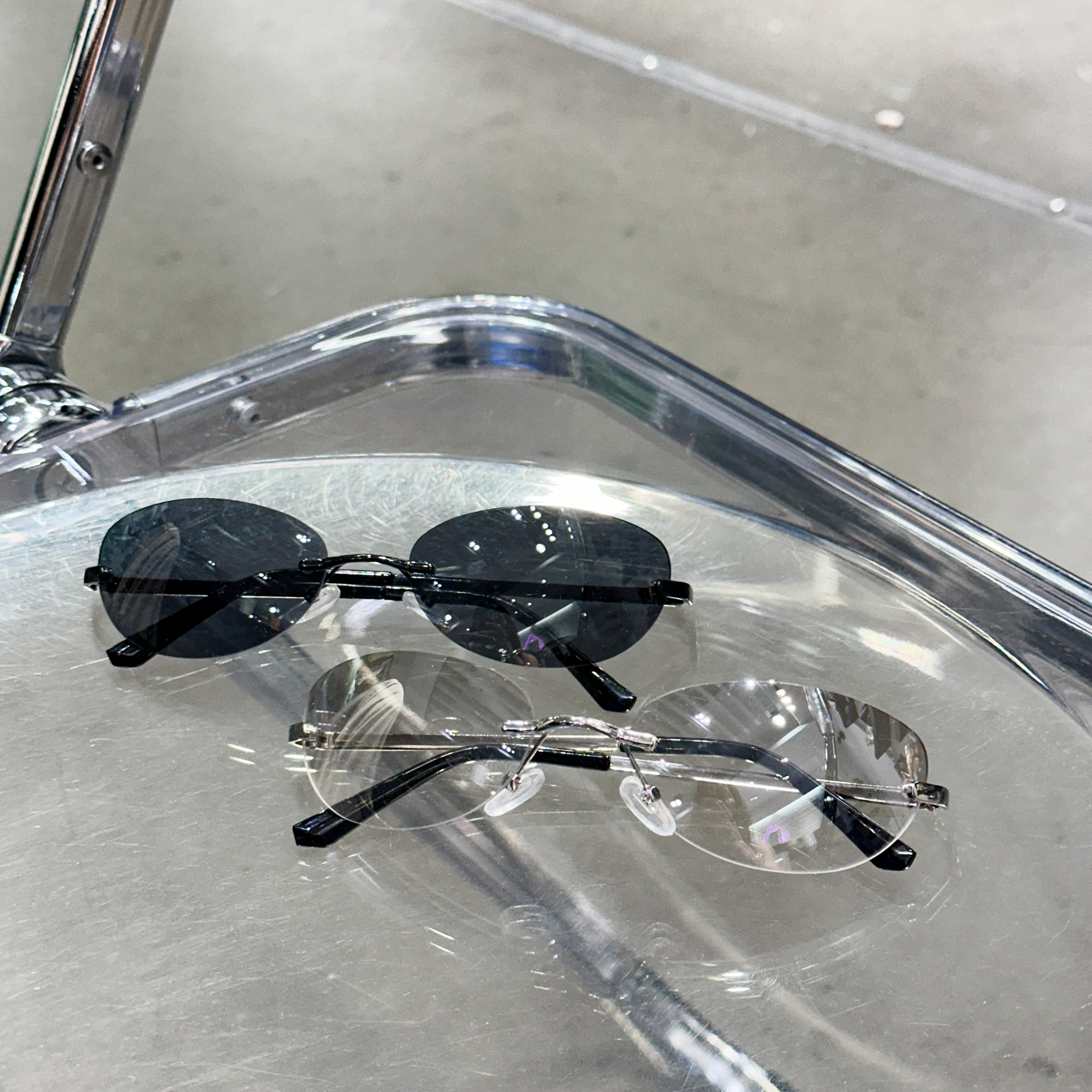 港風細框墨鏡(J00019)