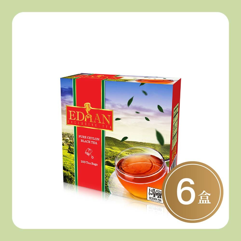 【箱購】【6盒】艾德紳士紅茶 2g x 100入/盒