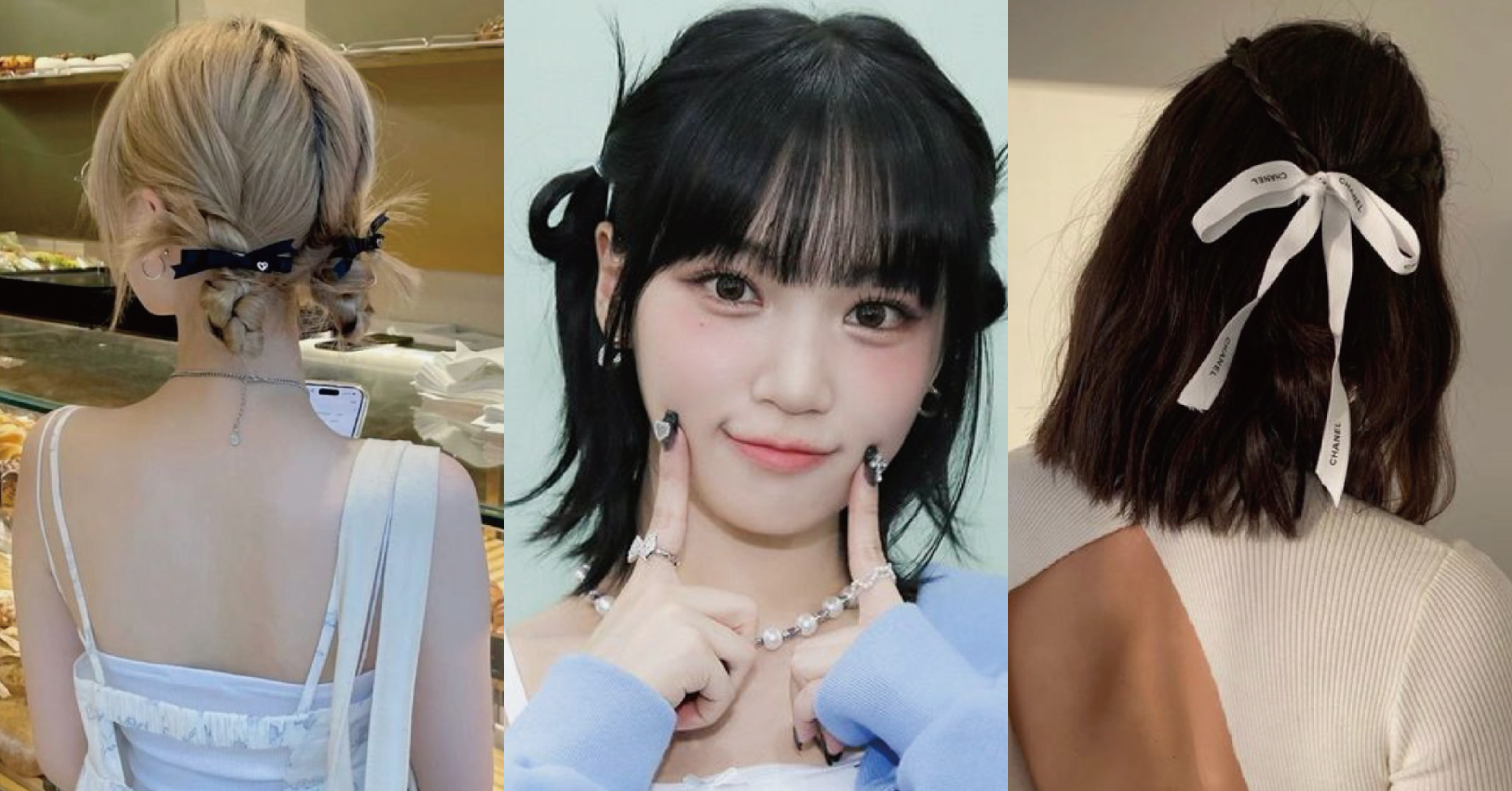 拋開留長髮尷尬期的困擾 短髮也能駕馭的髮飾！