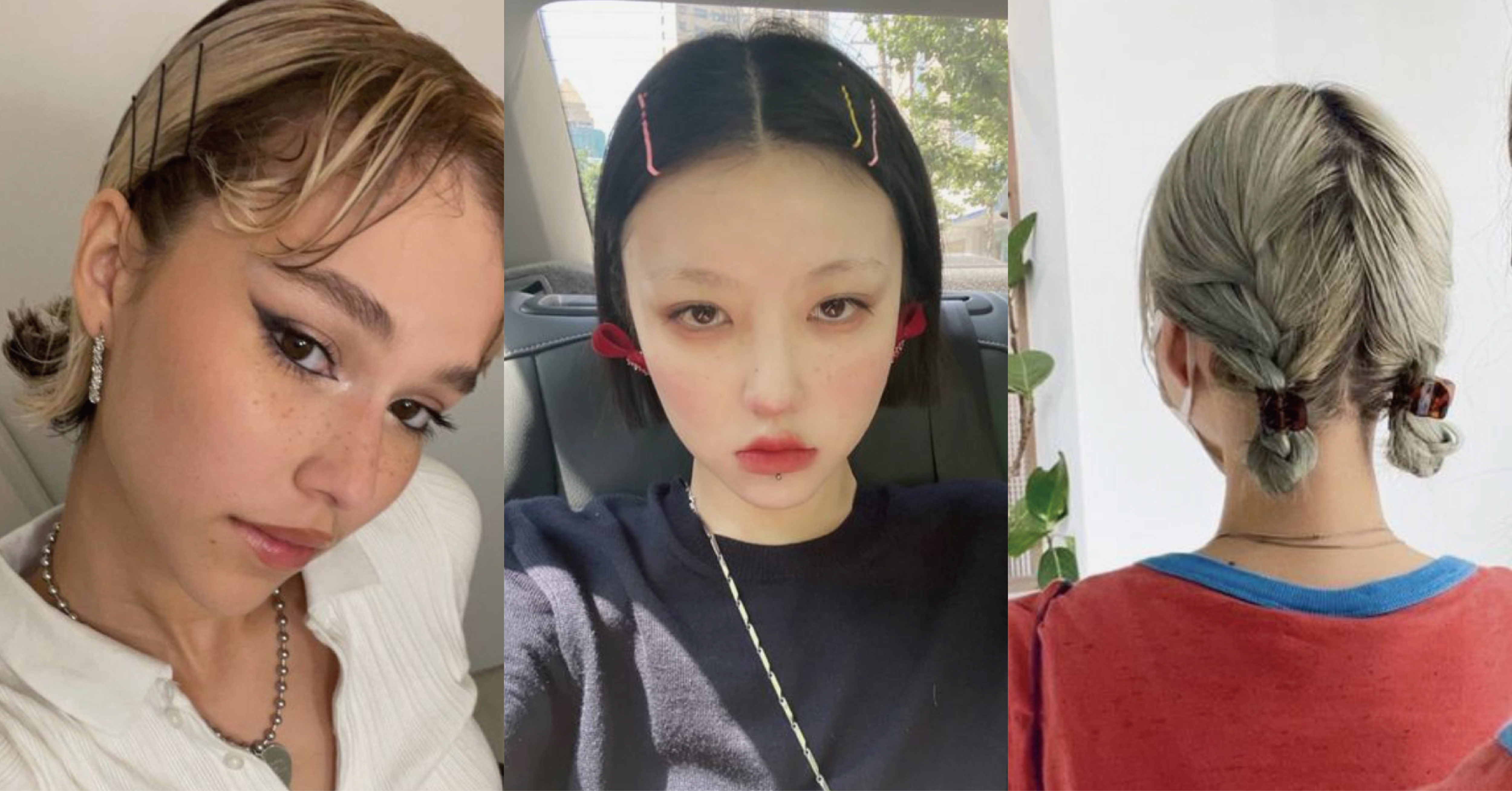 拋開留長髮尷尬期的困擾 短髮也能駕馭的髮飾！