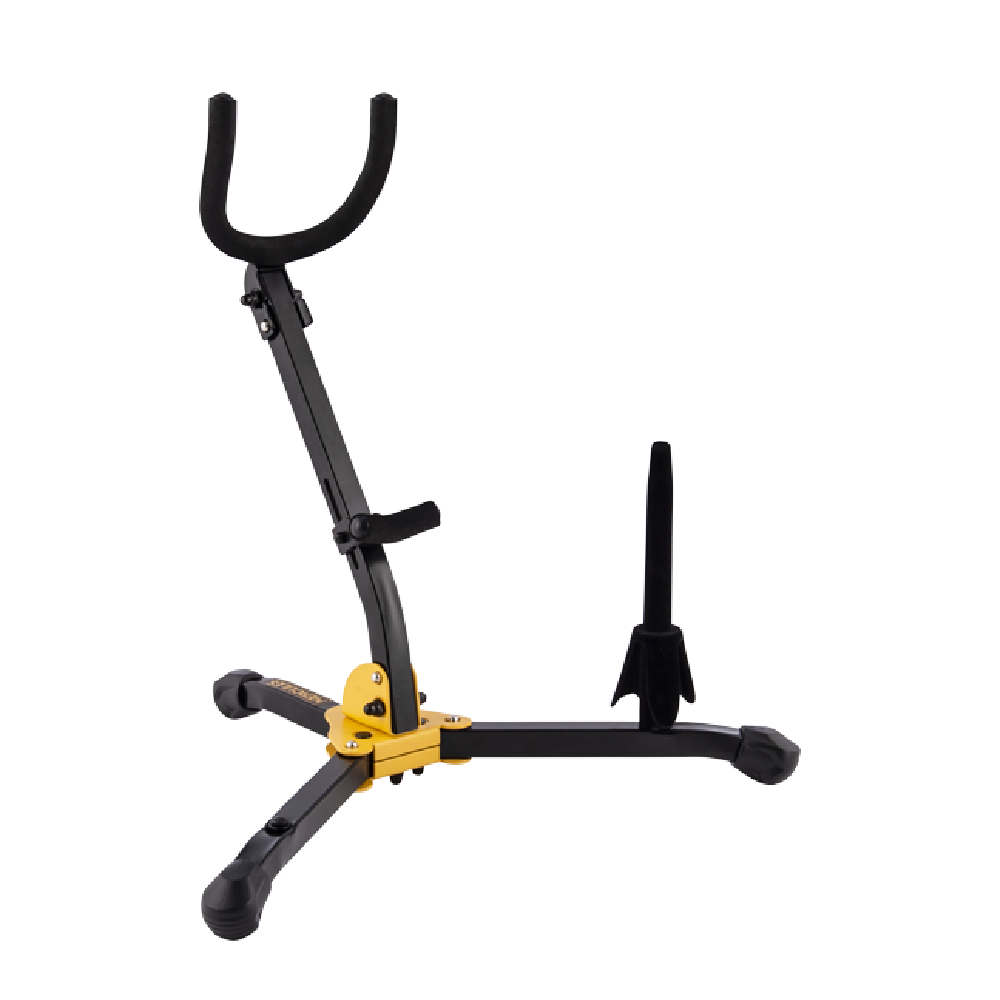 Hercules Hercules / DS532BB 中音薩克斯風/次中音薩克斯風 長笛/豎笛 二合一架 — 三峽銅管 / 管樂｜YA! 玩音樂