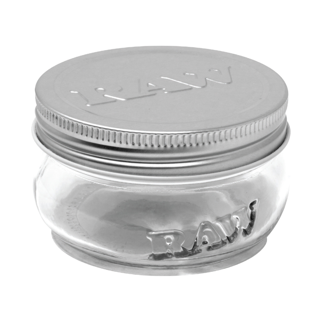 RAW MASON JAR CONTAINER
