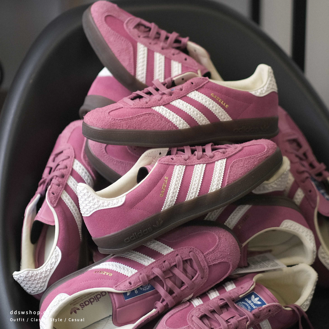 "現貨" ADIDAS GAZELLE INDOOR 莓果色 焦糖底 IF1809