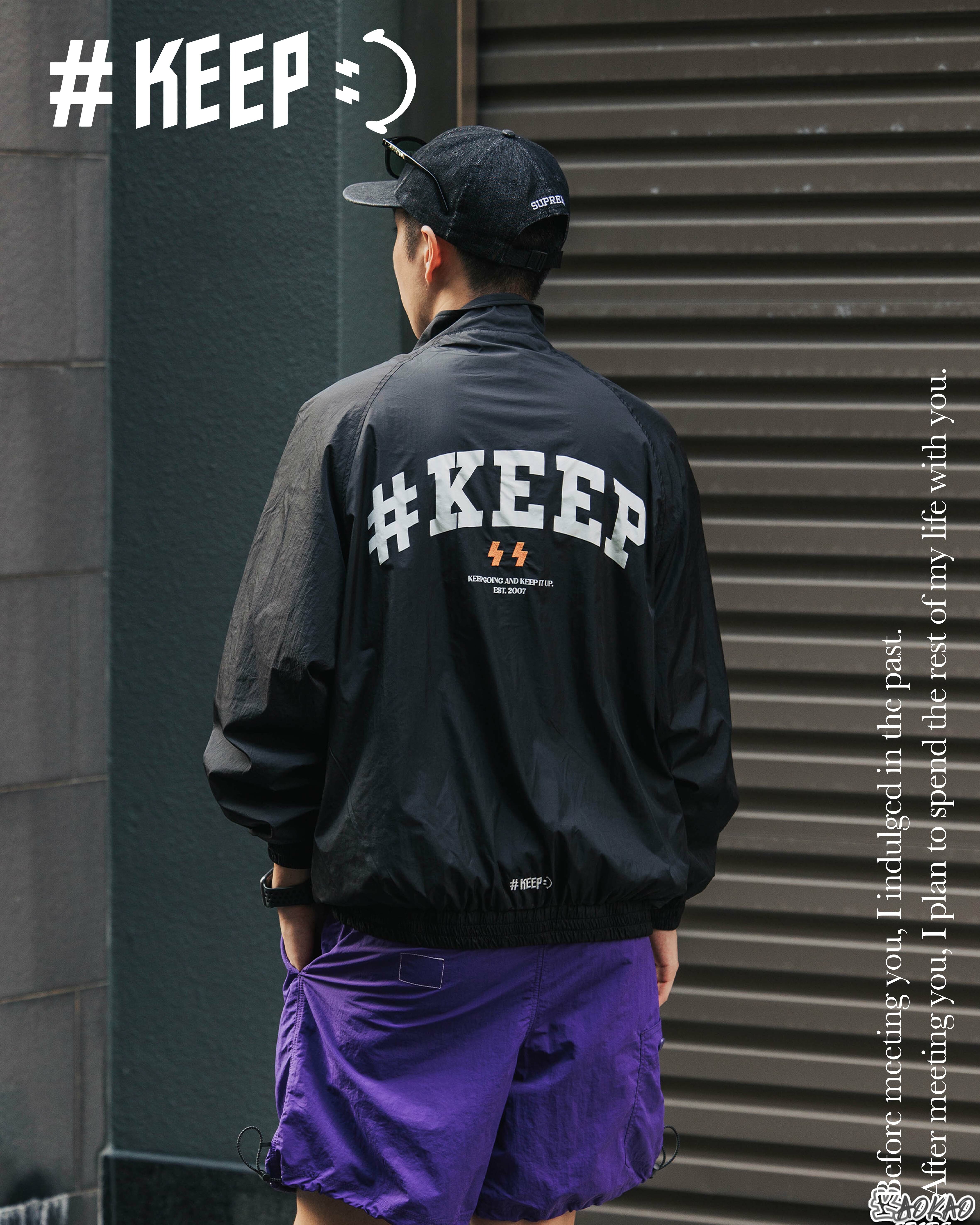 #KEEP 通勤外套 背面大圖 刺繡【KS236】