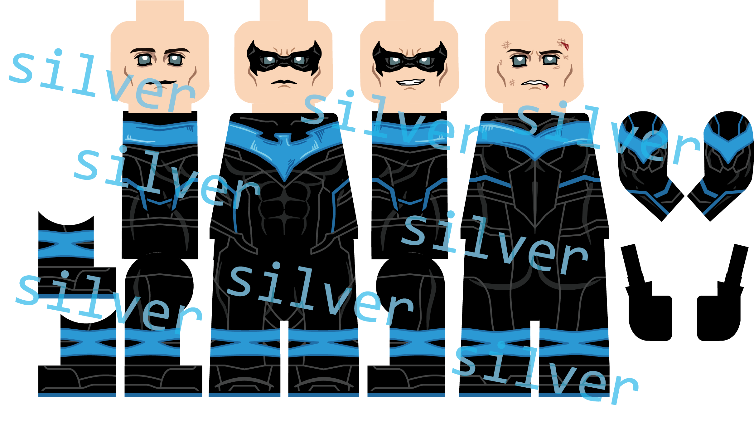 [Silver][Preorder] Night Wing [UVprinted]