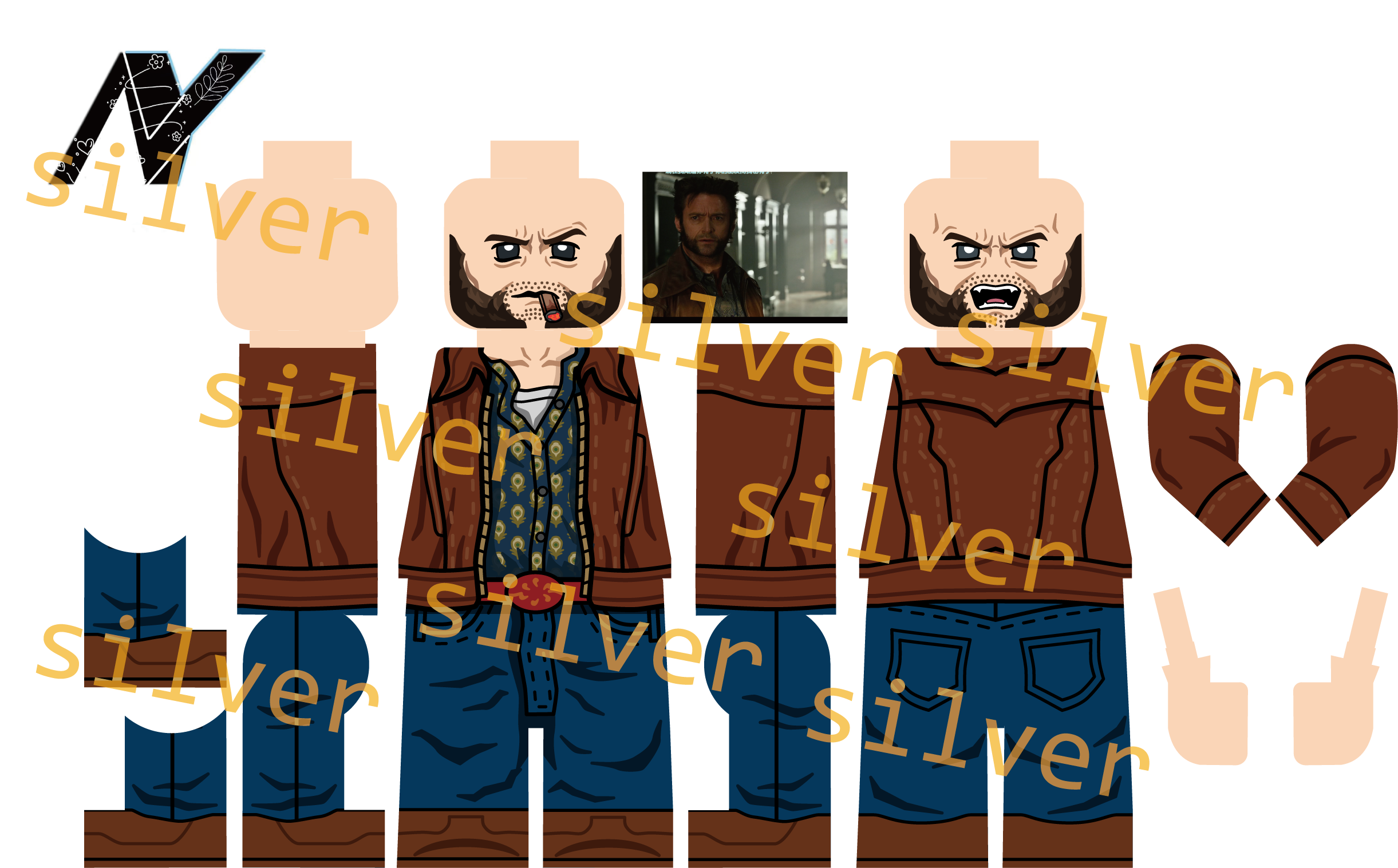 [Silver][Preorder] Days of Future Past : Wolverine [UVprinted]