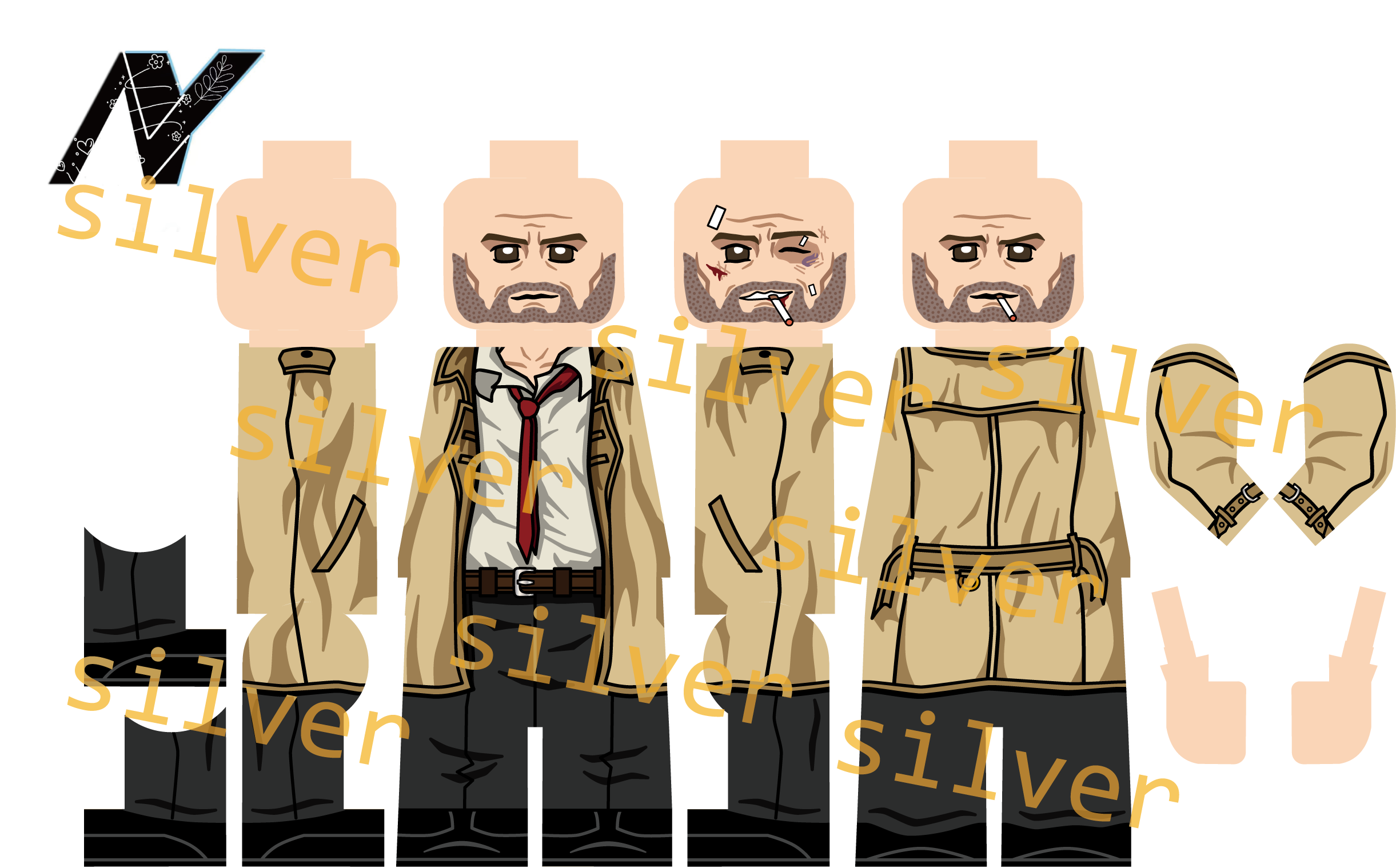 [Silver][Preorder] Constantine [UVprinted]