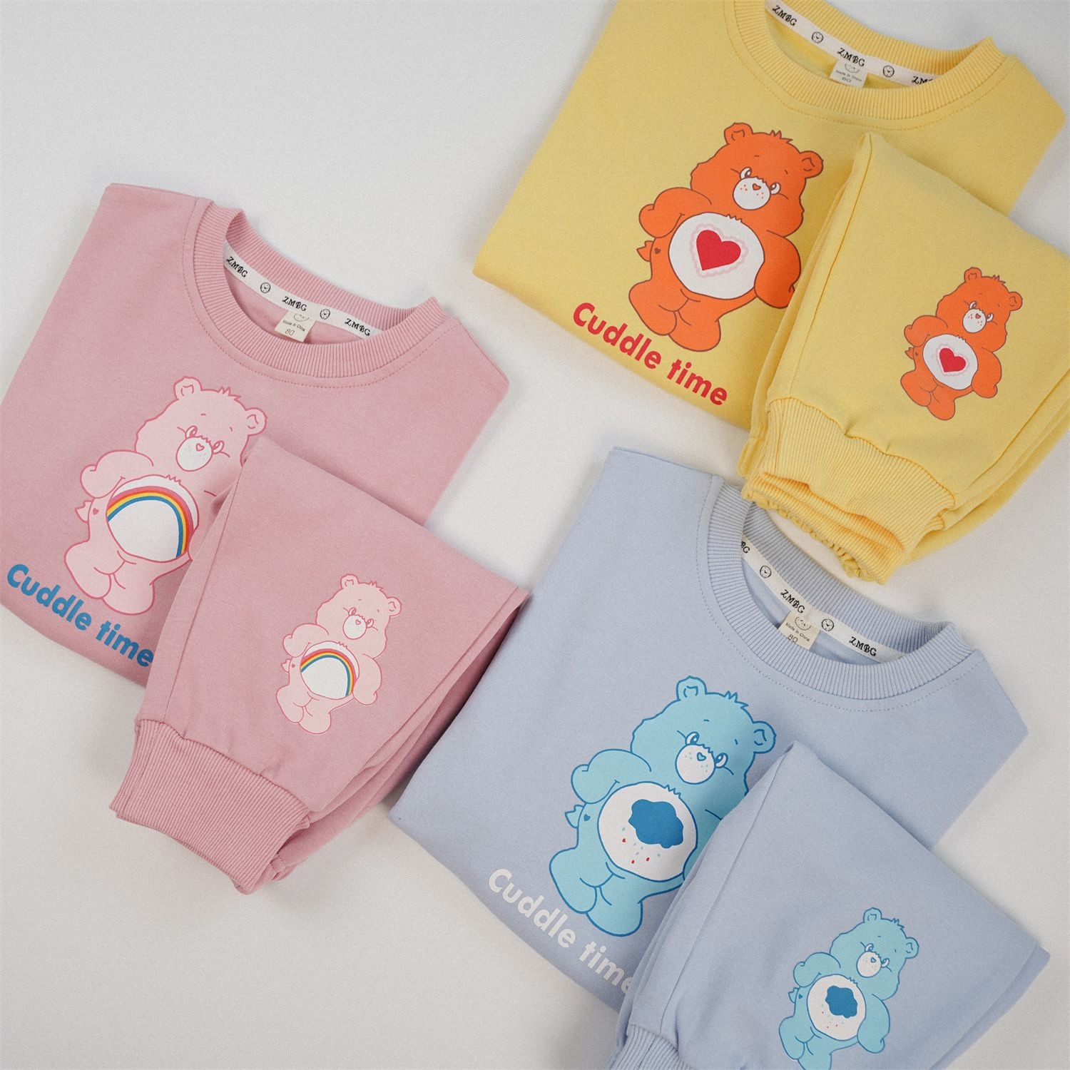 百穿不膩糖果熊三色運動套裝