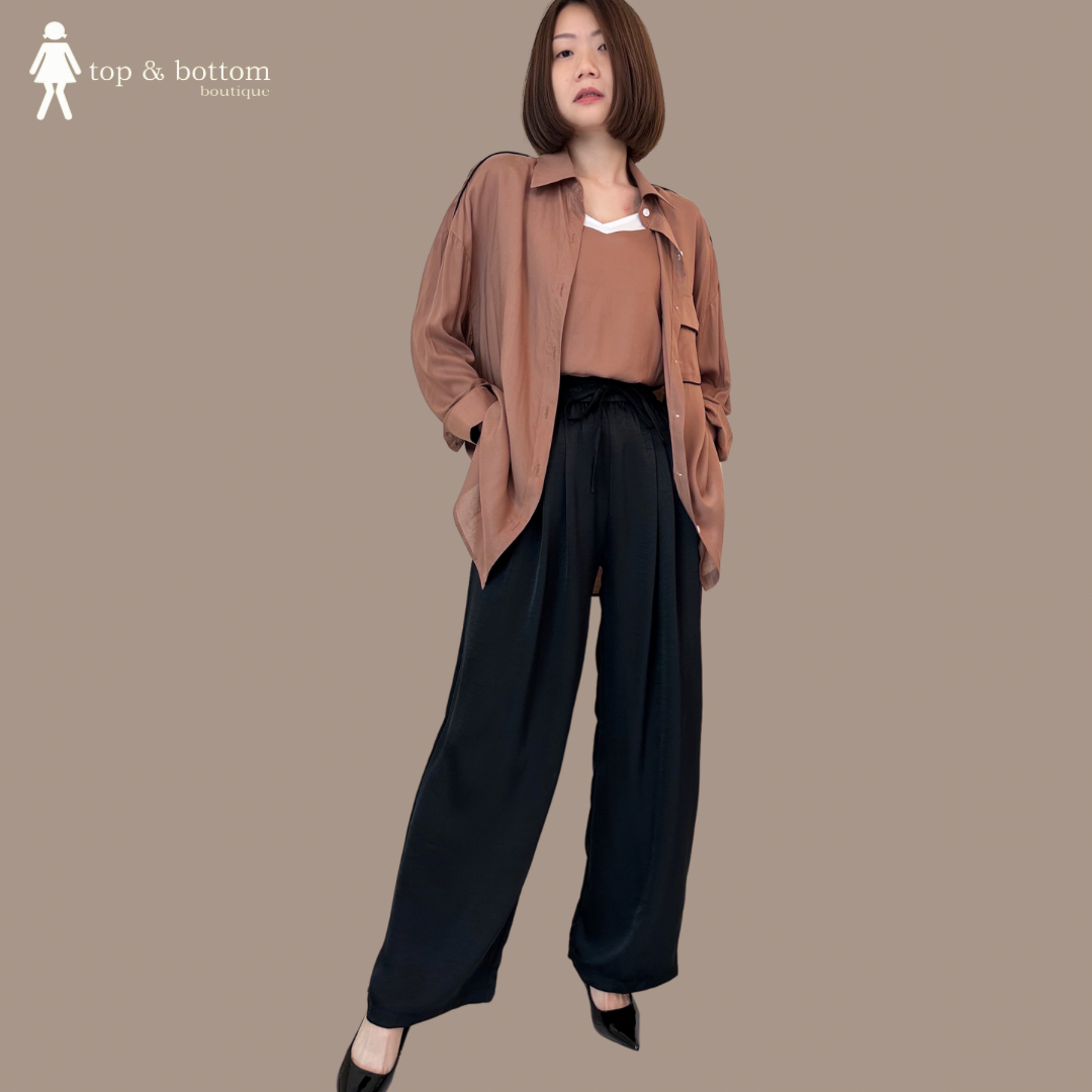 L/SLEEVE POCKET SHIRT WITH ST INNER SET (2PCS)