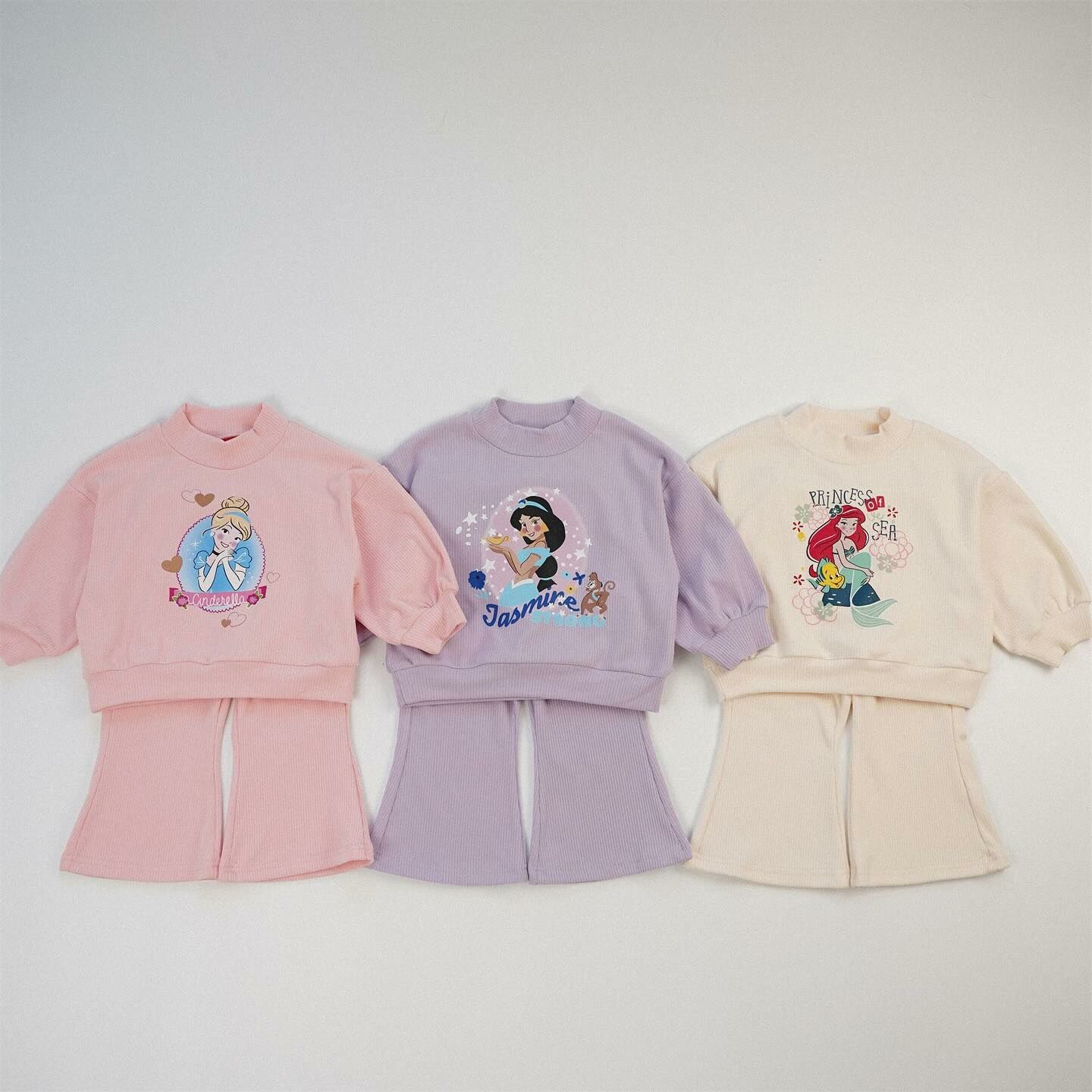 女鵝最愛公主喇叭褲套裝