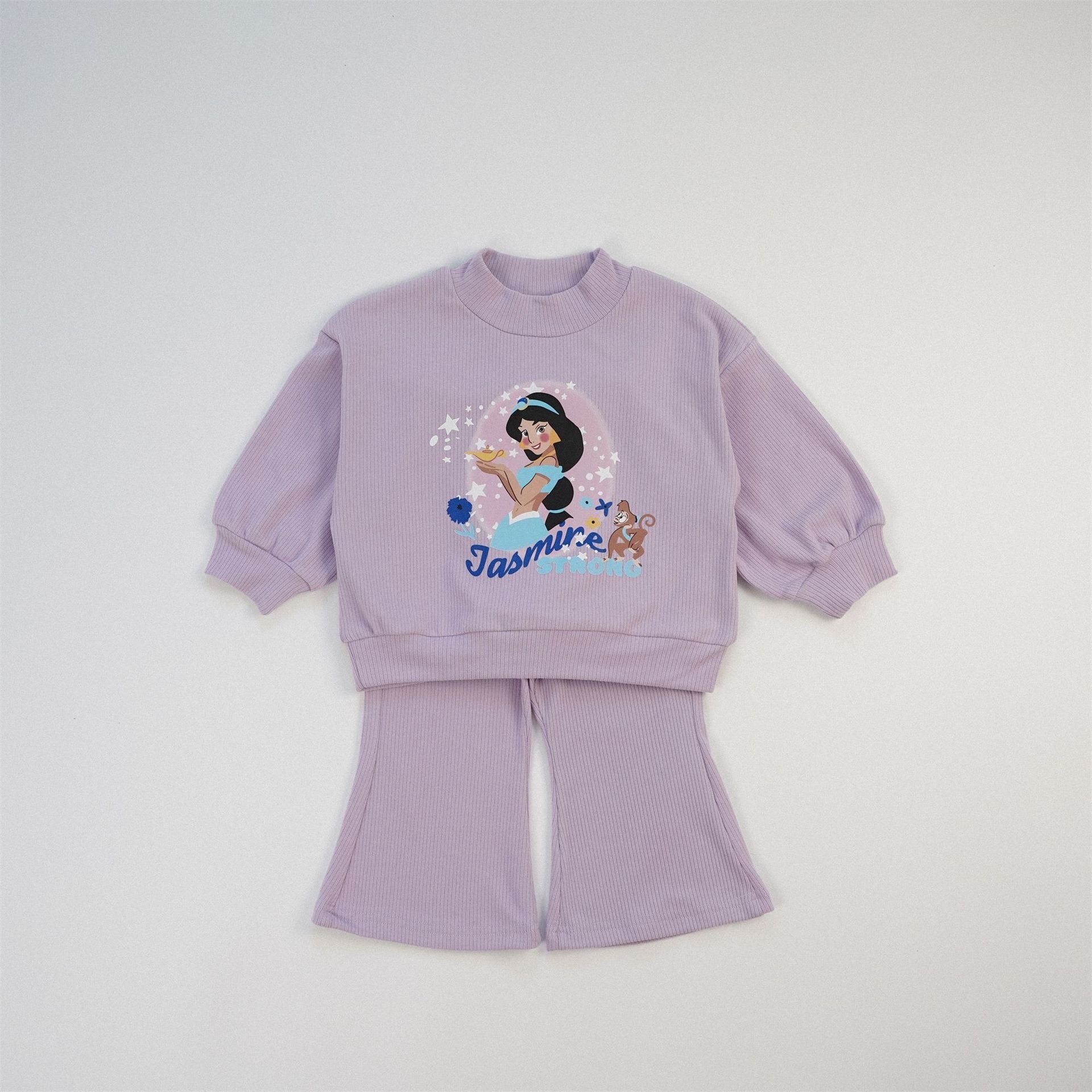 女鵝最愛公主喇叭褲套裝