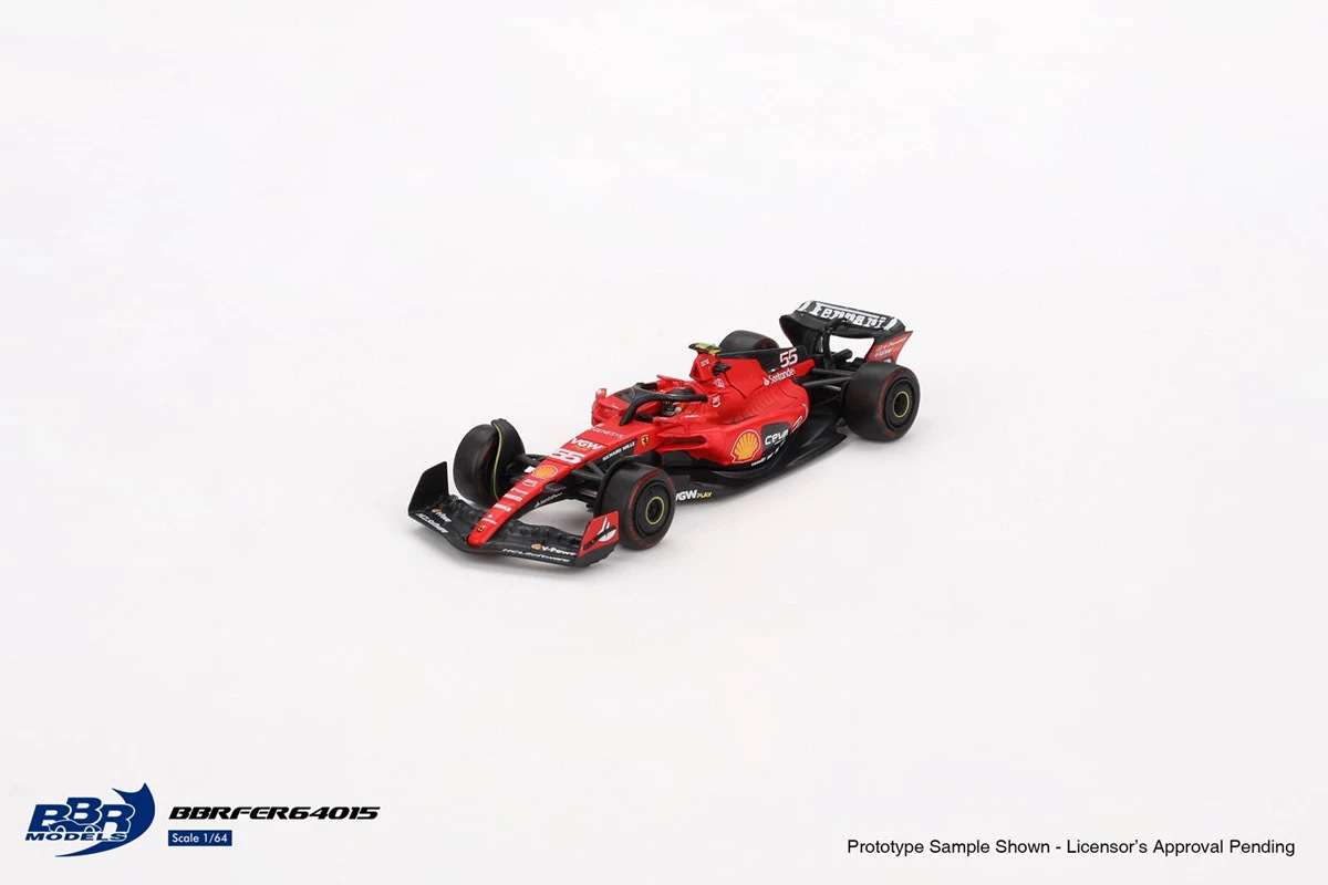 【預訂】BBR Ferrari SF23 #55 C. Sainz 2023 Bahrain GP