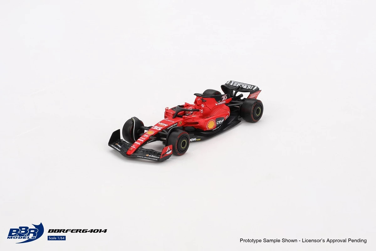 【預訂】BBR Models Ferrari SF23 #16 C. Leclerc 2023 Bahrain GP